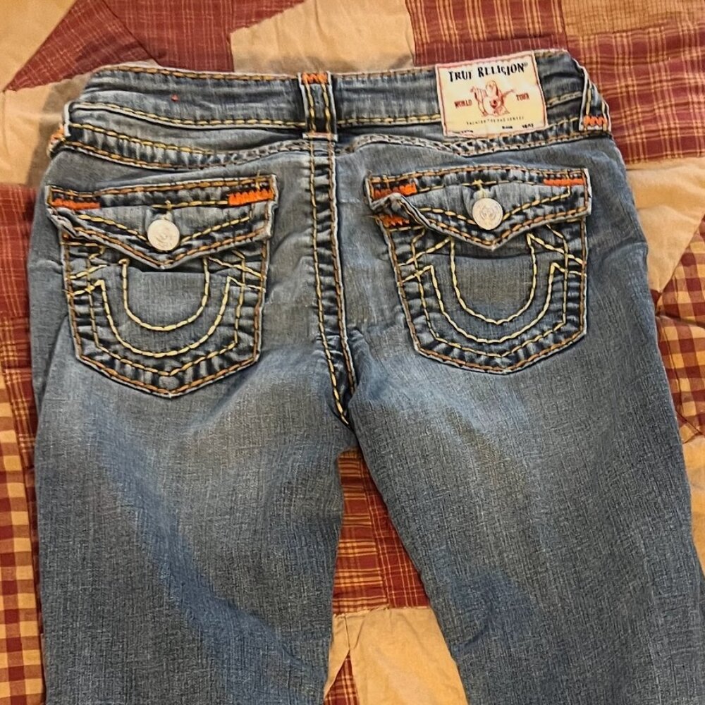 True Religion Billie Mid rise Straight - Picture 6 of 8